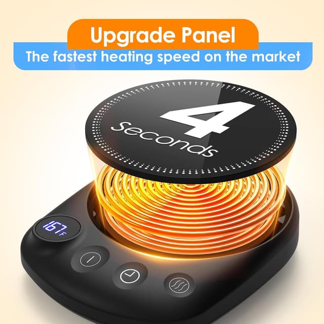 Detalle 2 de KitchekShop Coffee Mug Warmer 185°F