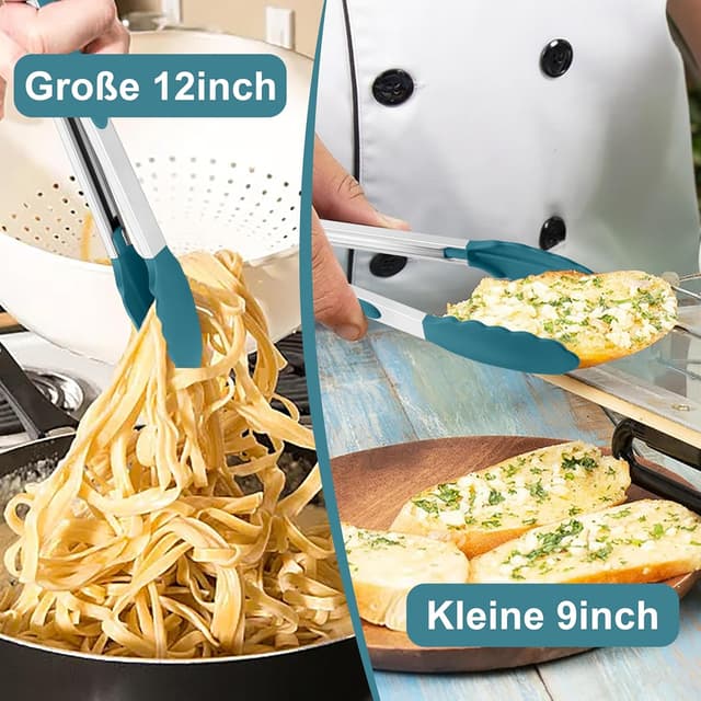 Thumbnail 4 de Homikit Küchenzange 2er Set Grill 2