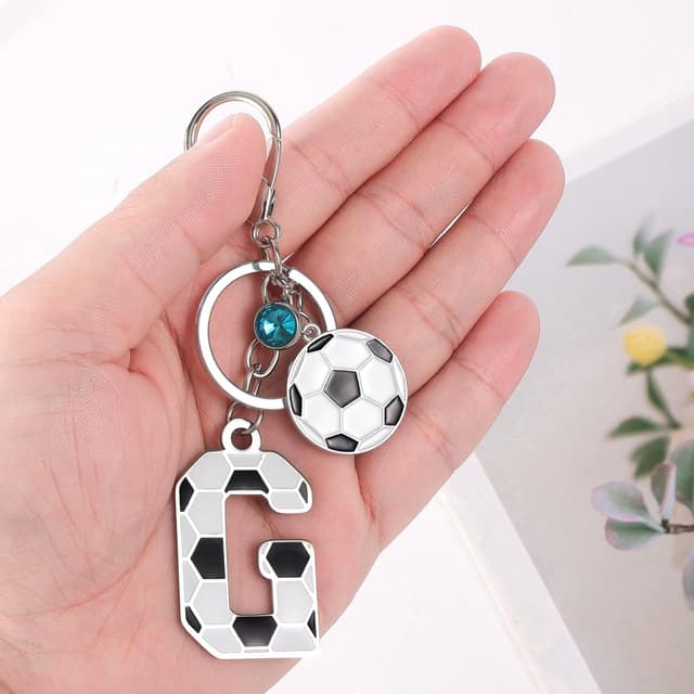 Thumbnail 5 de MWOOT Football Alphabet Keychain