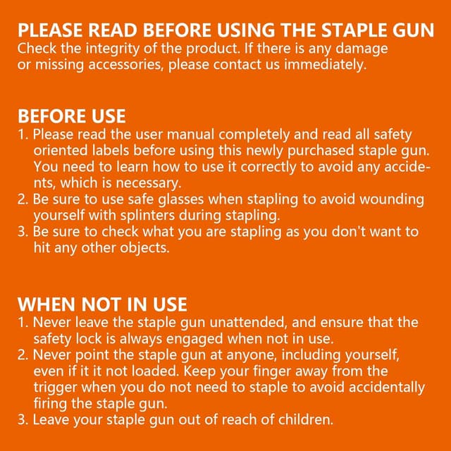 Thumbnail 6 de BeiHeng 3-in-1 Heavy Duty Staple Gun 1200 staples 🛠