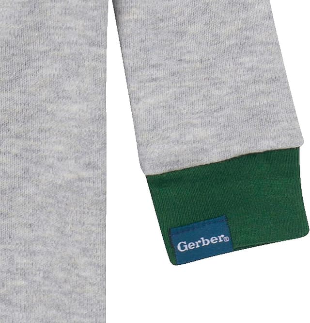 Detalle 2 de Gerber Baby NBA Team Footless Pajamas (Milwaukee Bucks)