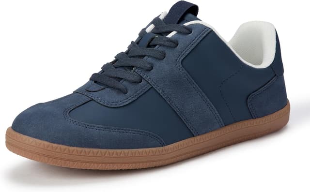 Detalle de Amazon Essentials Damen niedriger Retro-Sneaker mit Schnürung