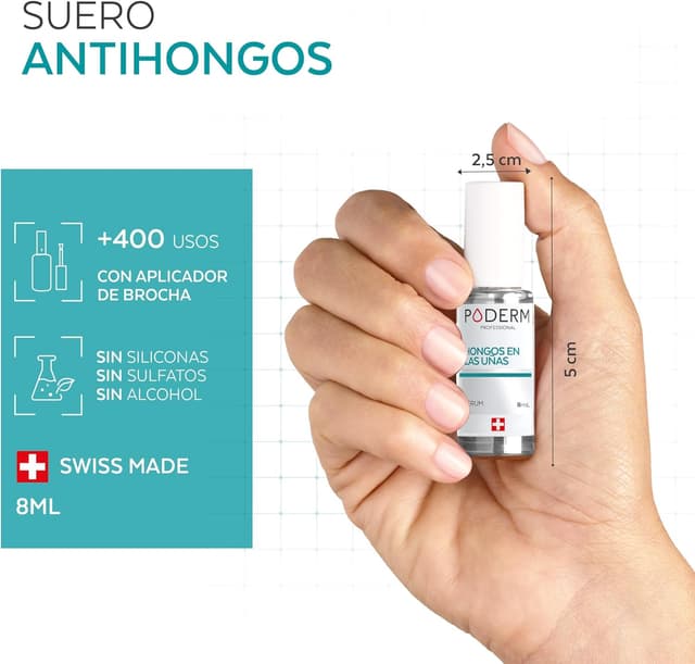 Thumbnail 4 de PODERM Tratamiento antifúngico para uñas de pies