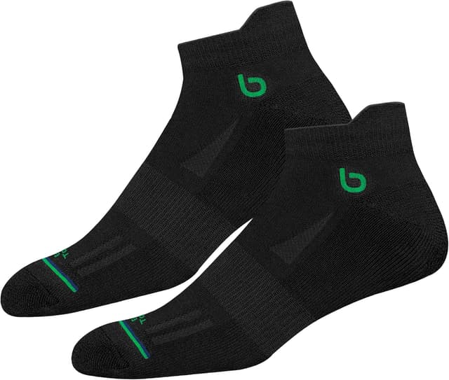 Detalle de BAMBOS Sneaker Socken aus Bambus (3–6 Paare) – ultraweiche Kurz-Sportsocken für Herren & Damen