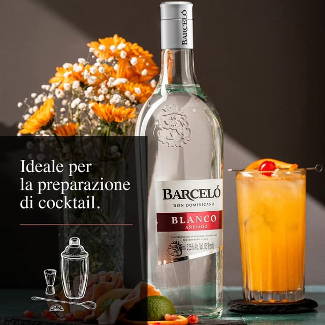 Thumbnail 5 de Ron Barceló Blanco 1000 ml 🍹 Perfecto para cócteles