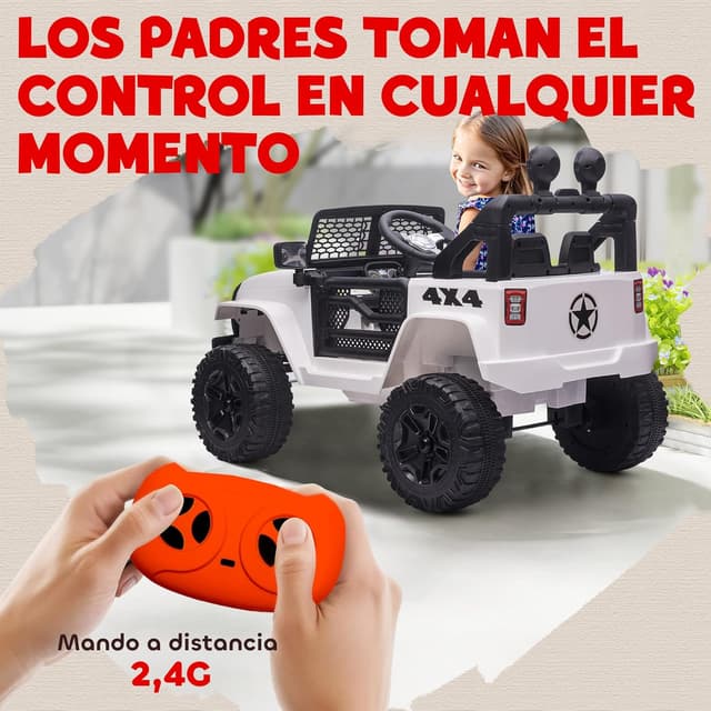 Thumbnail 3 de HOMCOM Coche Eléctrico 12V para niños