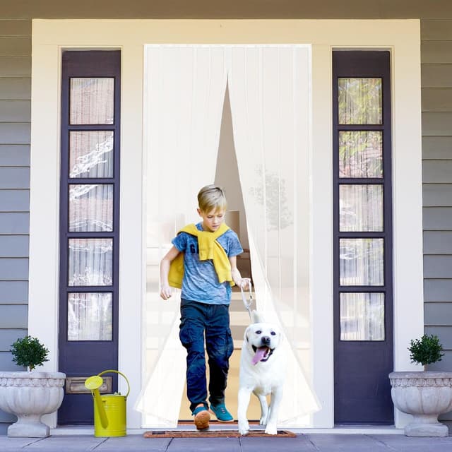 Detalle de Sekey moustiquaire de porte 130 x 220 cm