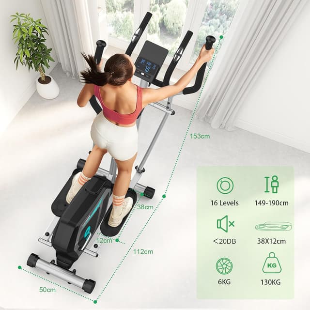 Thumbnail 6 de Neezee Ellittica 130 kg 16 livelli di resistenza 📉