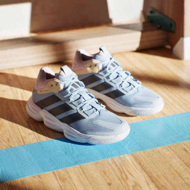 Detalle 2 de Adidas Court Stabil para pista cubierta (azul)