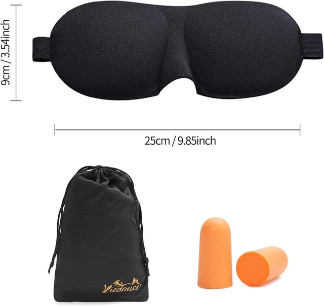 Thumbnail 6 de Viedouce Antifaz de Dormir 3D 😴, Ajustable y Cómodo