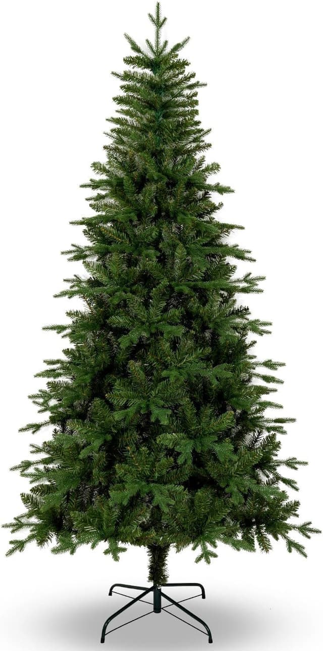 Detalle de Sapin de Noël artificiel Uten 180 cm réaliste PE/PVC, 628 branches, base métal