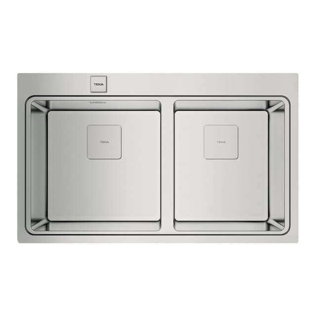 Imagen de Teka Zenit fregadero 2 cubetas 20 cm en OfertitasTOP