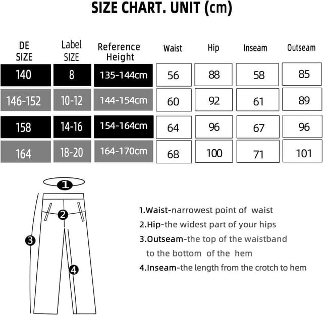 Thumbnail 5 de MEILONGER Schneehose Jungen Mädchen