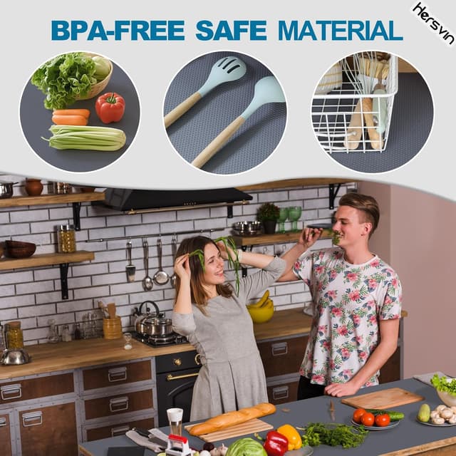 Detalle 2 de Hersvin Drawer Liners 44.5cm x 500cm