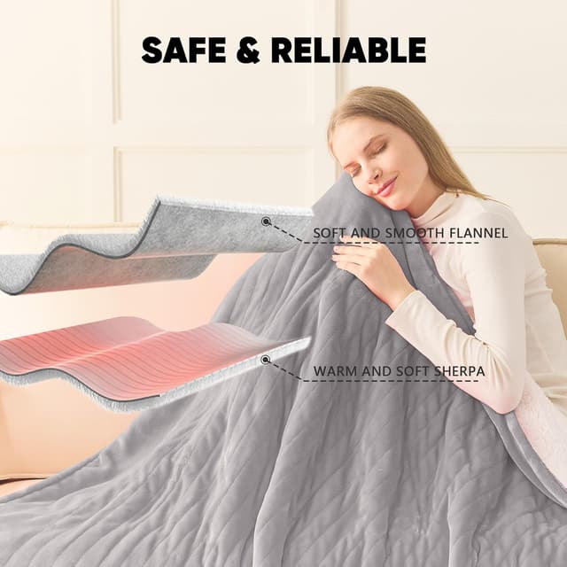 Thumbnail 5 de greenoak Heated Blanket 50x60 in