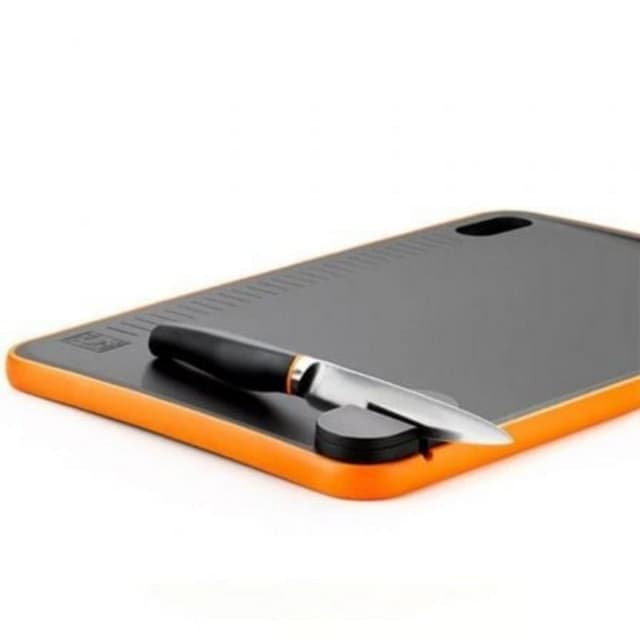 Detalle 2 de bra-isogona A198021 set 4 piezas con afilador integrado