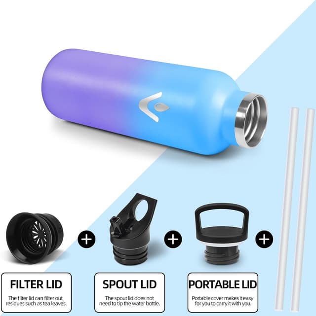 Thumbnail 2 de Motswedi Borraccia Termica 750ml 2 tappi