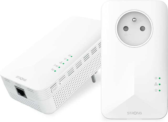 Thumbnail 6 de STRONG AV600Mbit/s Powerline Adapter Set (PL600M) – HomePlug AV2 Internet-Erweiterung mit 100 Mbit/s LAN und Plug & Play
