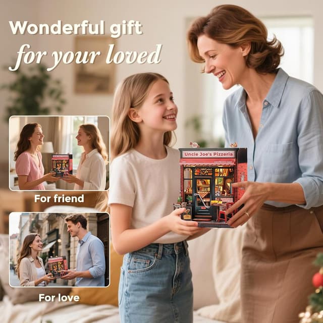 Thumbnail 2 de CUTEBEE Book Nook Kit ab 14 Jahren 🏠