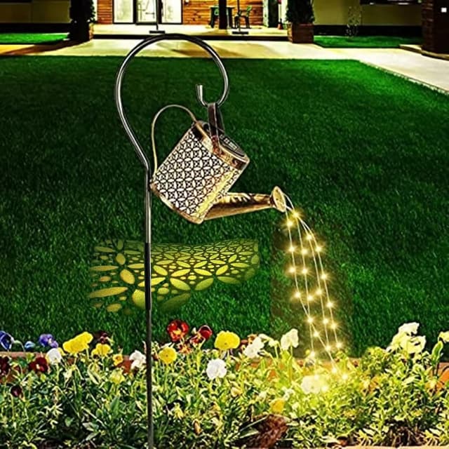 Detalle 2 de Watering Can Light Solar LED Outdoor Clover Shower Light (IP65 Waterproof, bracket included)