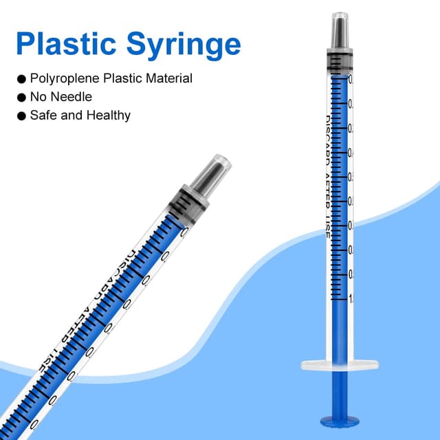 Thumbnail 3 de OFFCUP Kunststoff Spritze 1ml 50 Stück