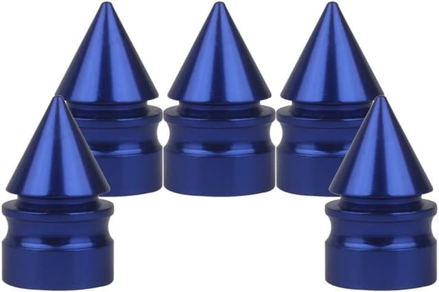 Thumbnail 5 de SENZEAL Spike Valve Caps 5pc Red