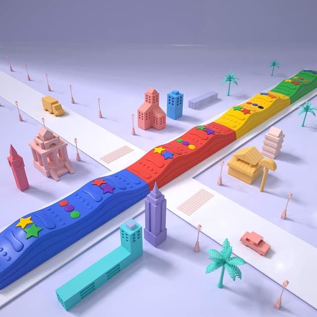 Thumbnail 5 de MOCUTEEN Kids Balance Beam 20 pcs Set