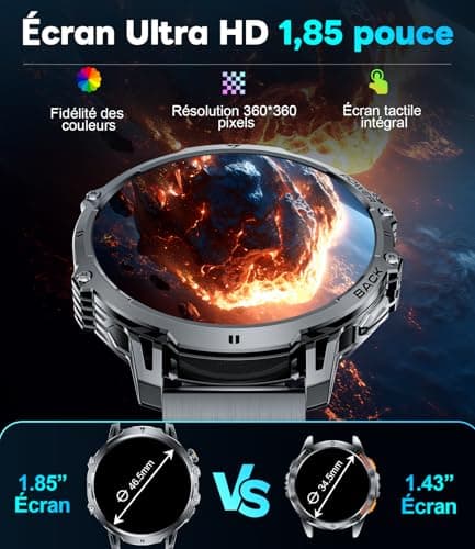 Thumbnail 7 de BENYAR SMART-Reloj Hombre con Batería 1000 mAh ⌚️ IP68 Impermeable