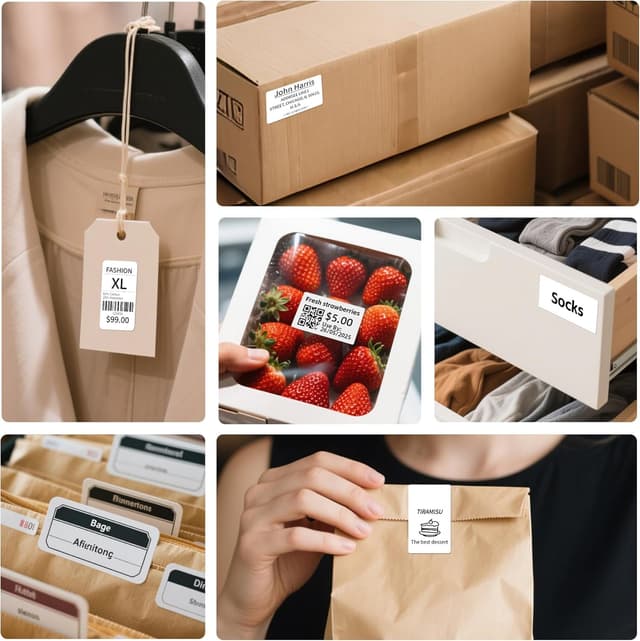 Thumbnail 4 de ORGSTA Etichette Adesive T003 690 pezzi