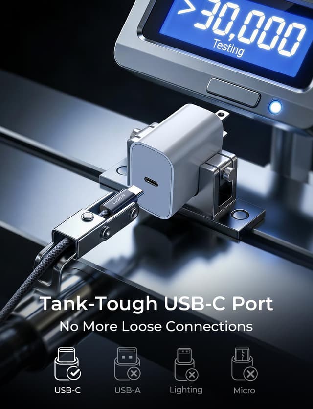 Thumbnail 5 de LISEN 240W USB‑C to USB‑C cable 2m pack