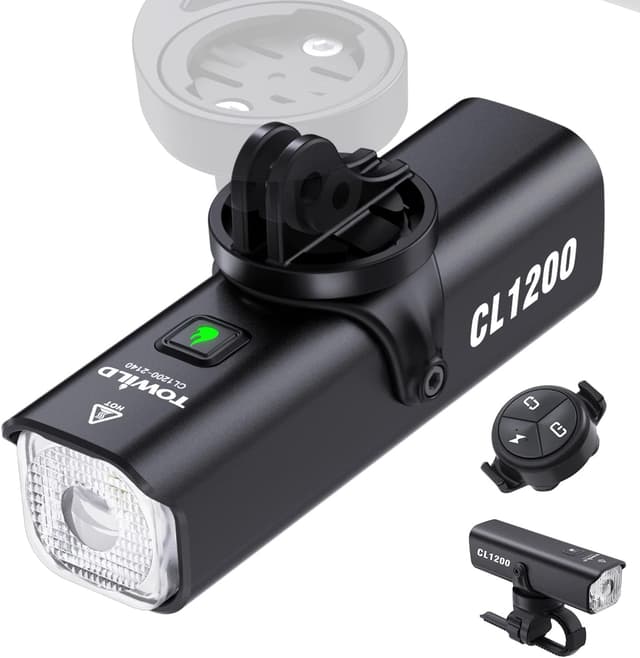 Thumbnail 6 de towild CL1200: Luce frontale bici 1200 lumen