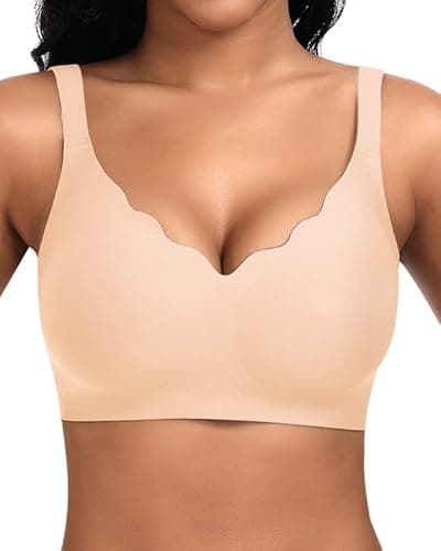 Detalle de Jiuday BH Damen Ohne Bügel Push Up Nahtlos