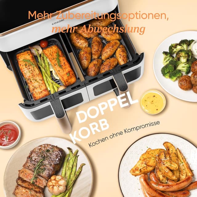 Detalle 1 de COSORI Heißluftfritteuse 8,5 L 🍟