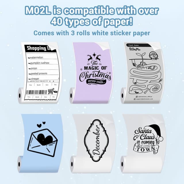 Thumbnail 3 de Sticker Drucker M02L 203 DPI