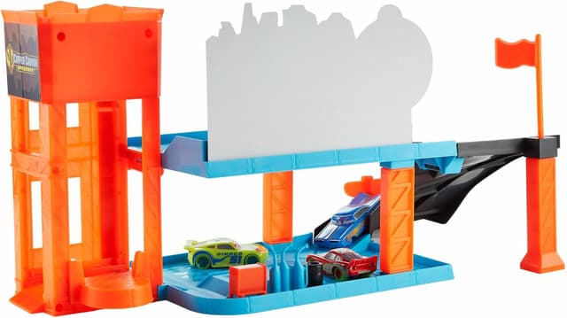 Detalle 2 de Disney Pixar Cars Glow Racers Taller ✨ Conjunto 3 Coches 1:55