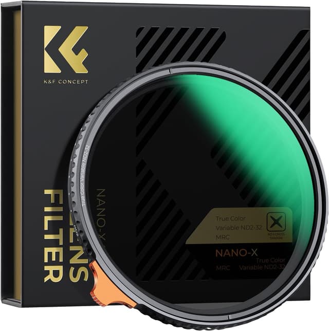 Detalle de K&F CONCEPT Nano-X ND Filter 49 mm ND2-32