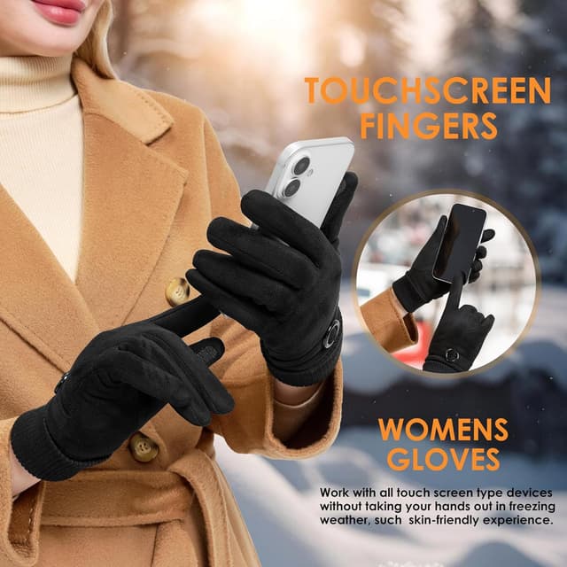 Detalle de PPAOEH Cold Weather Touchscreen Gloves