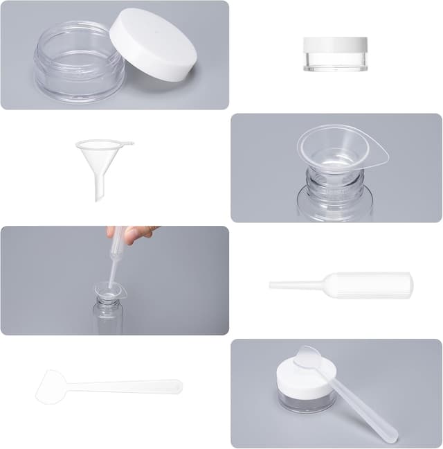 Thumbnail 2 de Carehabi Set di 12 bottiglie da viaggio 30/50 ml