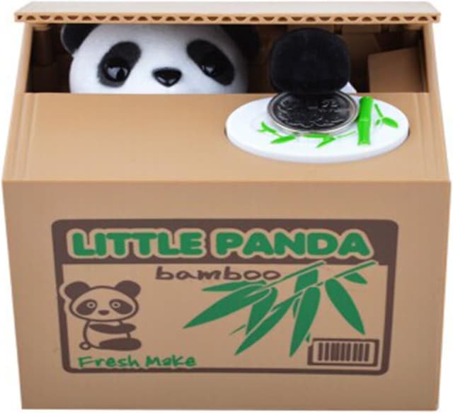 Imagen de Stealing Money Box Cute Panda 40 coins en OfertitasTOP