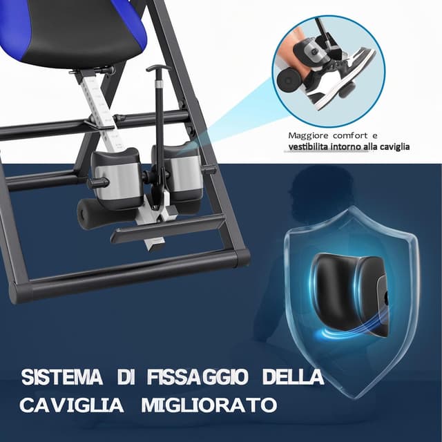 Detalle 2 de YOLEO Tavola inversione 300 lbs per schiena