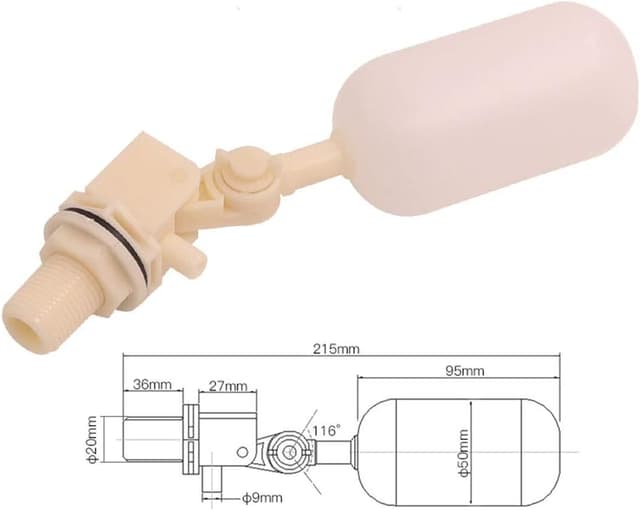 Thumbnail 2 de MasXirch 1/2 Inch Float Ball Valve