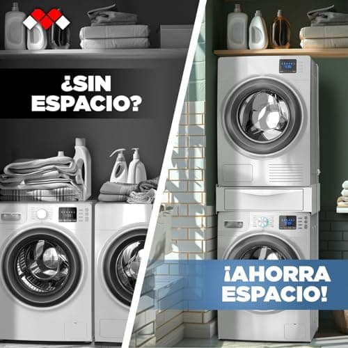 Thumbnail 8 de Meliconi Base Torre Extra L60 🧺 Soporte para Secadora Blanco