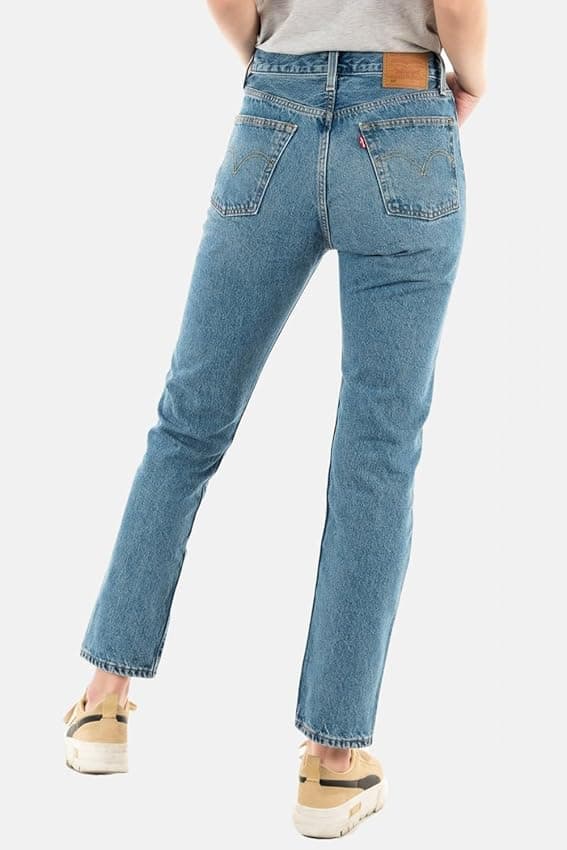 Detalle de Levi's 501 Crop Vaqueros 25W talla 26L Mujer
