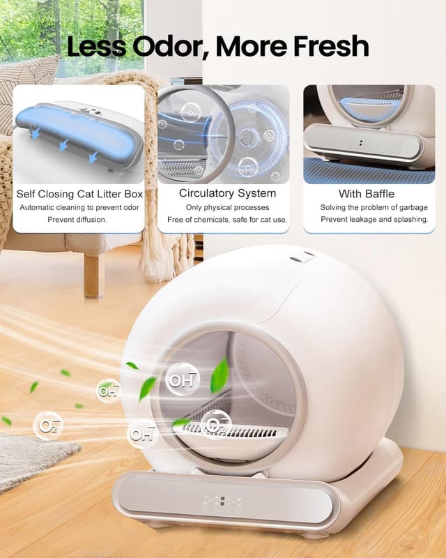 Thumbnail 4 de Arenero Gatos Autolimpiable 65L