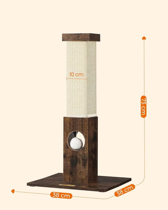 Thumbnail 6 de Feandrea PCA021X01 Kratzbaum 73 cm 🐱