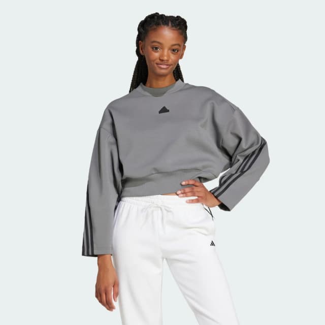 Detalle de Adidas Sudadera Future Icons 3 bandas