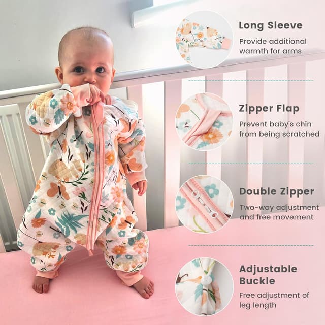 Detalle 2 de LILBESTIE toddler sleeping bag 1.5 TOG