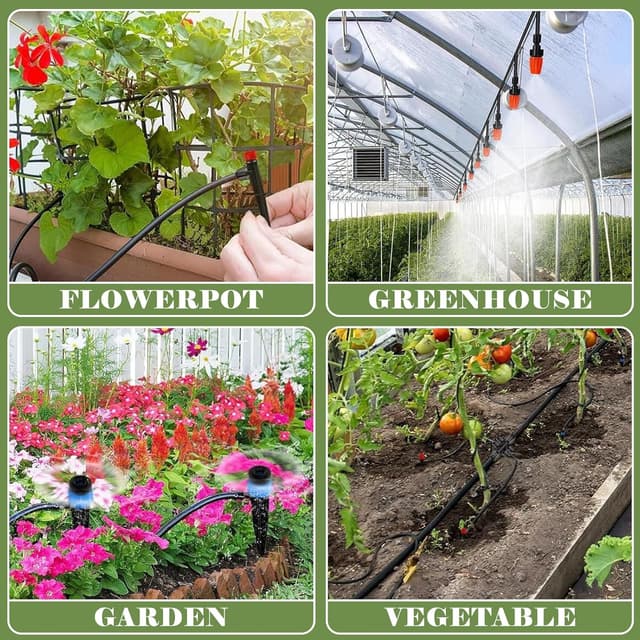 Thumbnail 6 de Irrigation System Kit 240FT automatic drip