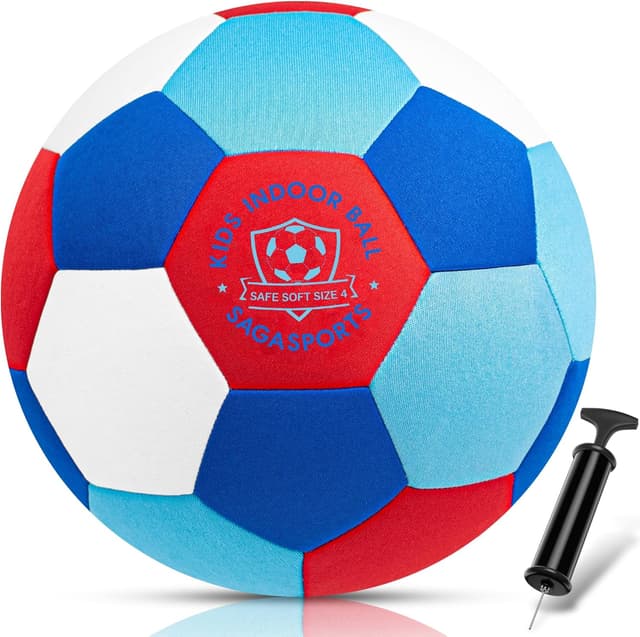 Detalle de SAGA SPORTS SoftWhiz Safe Indoor Football Size 4