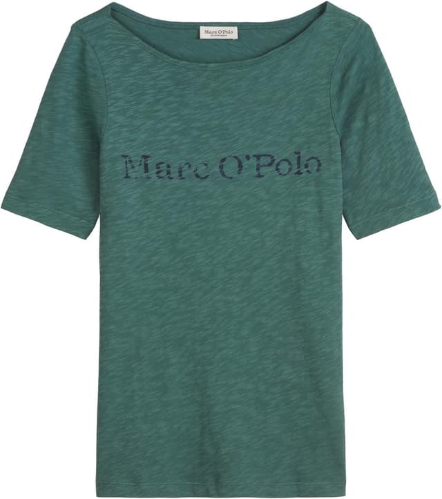 Detalle 2 de Marc O'Polo T-Shirt Bio-Baumwolle mit U-Boot